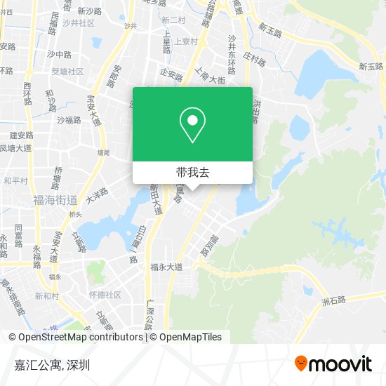 嘉汇公寓地图