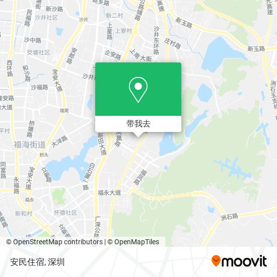 安民住宿地图