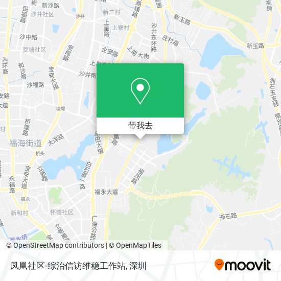 凤凰社区-综治信访维稳工作站地图