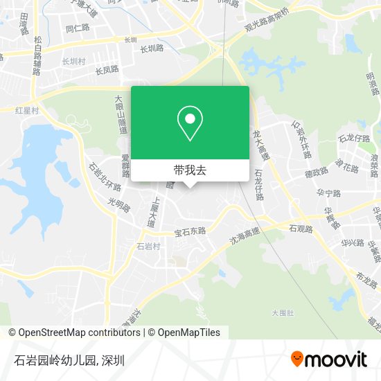 石岩园岭幼儿园地图