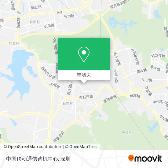 中国移动通信购机中心地图