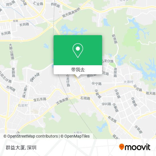 群益大厦地图