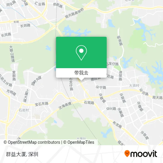 群益大厦地图