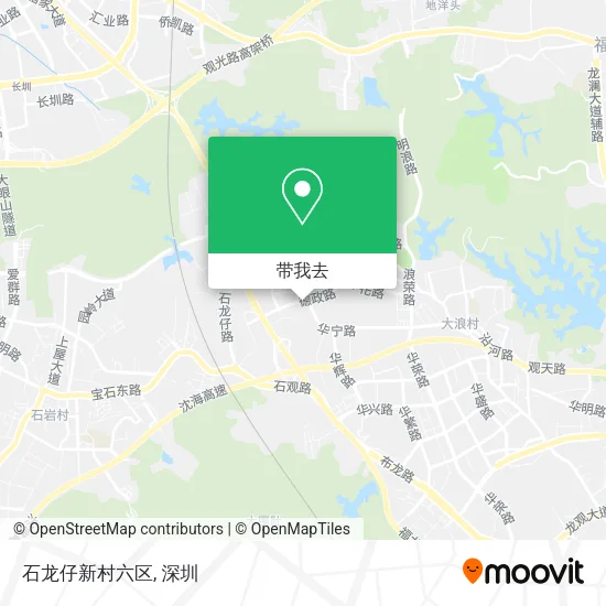 石龙仔新村六区地图