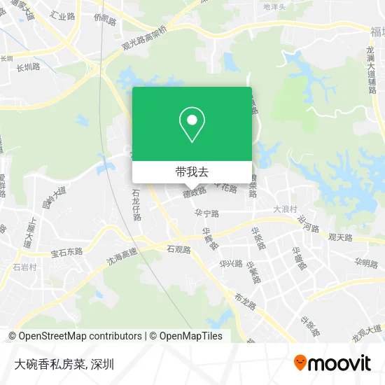 大碗香私房菜地图