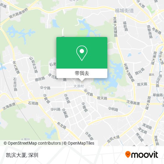凯滨大厦地图
