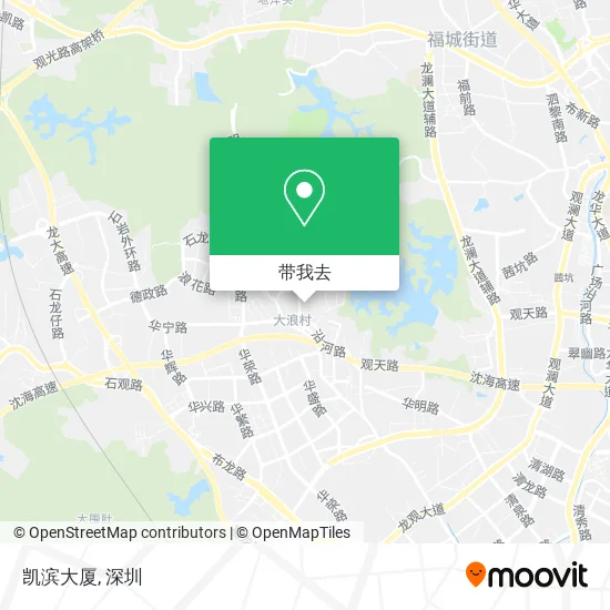 凯滨大厦地图