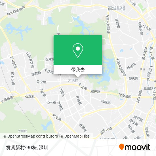 凯滨新村-90栋地图