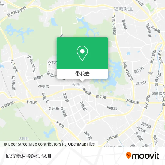 凯滨新村-90栋地图