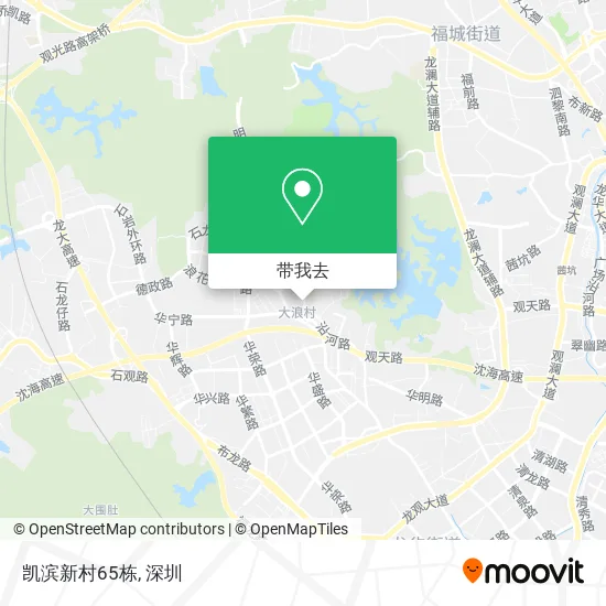 凯滨新村65栋地图