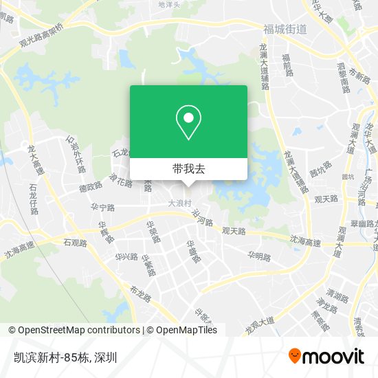 凯滨新村-85栋地图