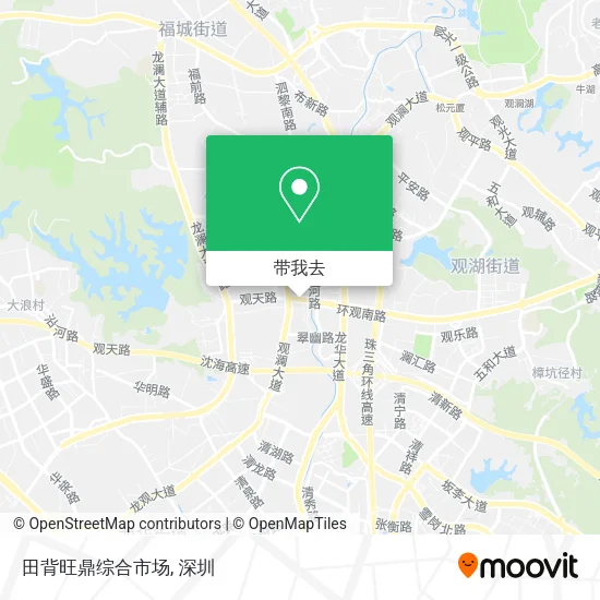 田背旺鼎综合市场地图