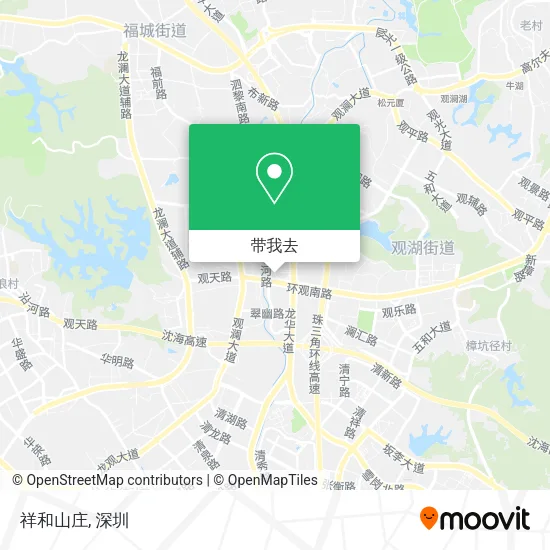 祥和山庄地图