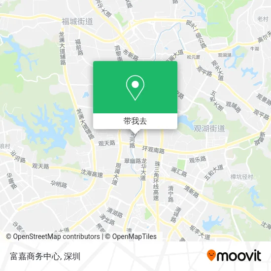 富嘉商务中心地图