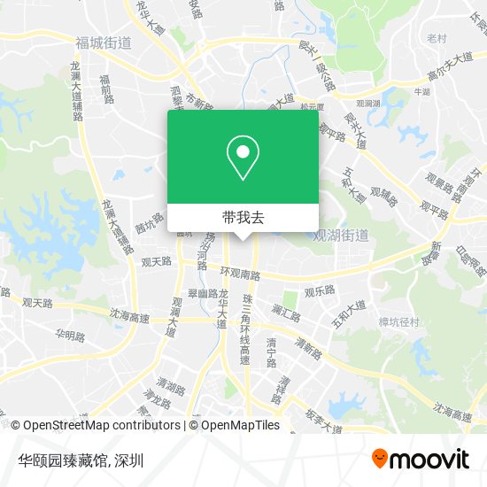 华颐园臻藏馆地图
