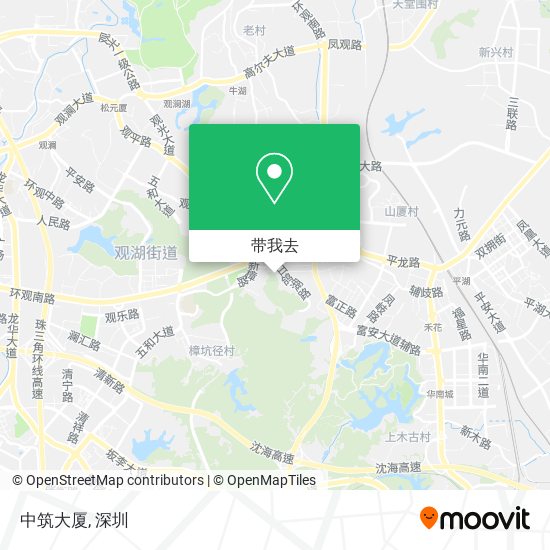 中筑大厦地图