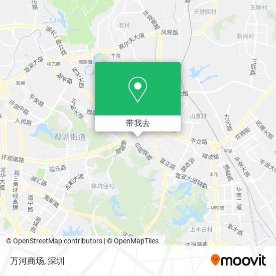 万河商场地图