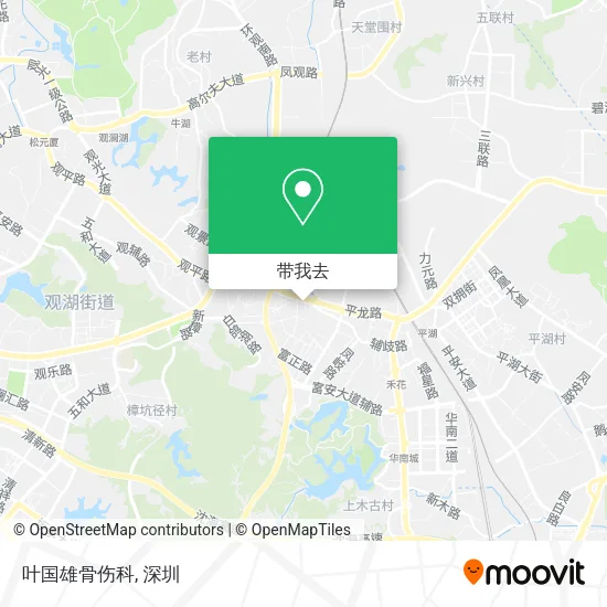 叶国雄骨伤科地图