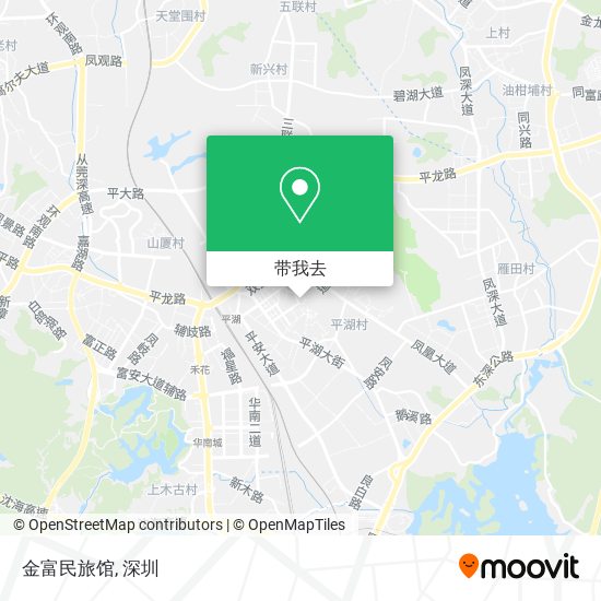 金富民旅馆地图
