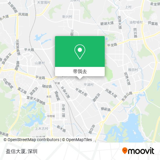 盈信大厦地图