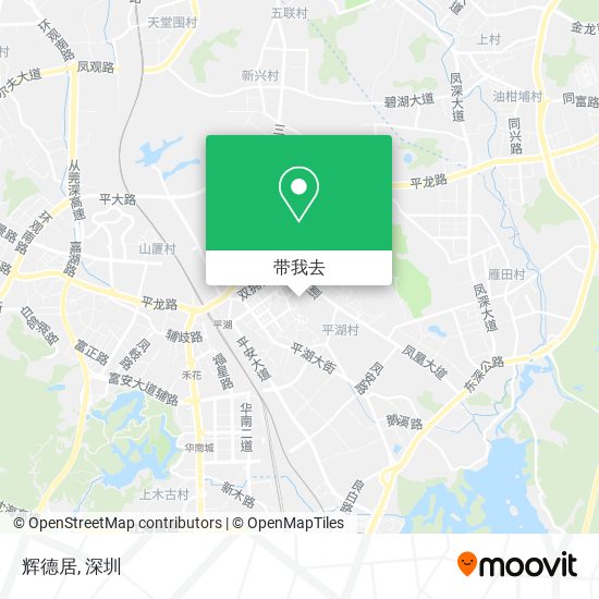 辉德居地图