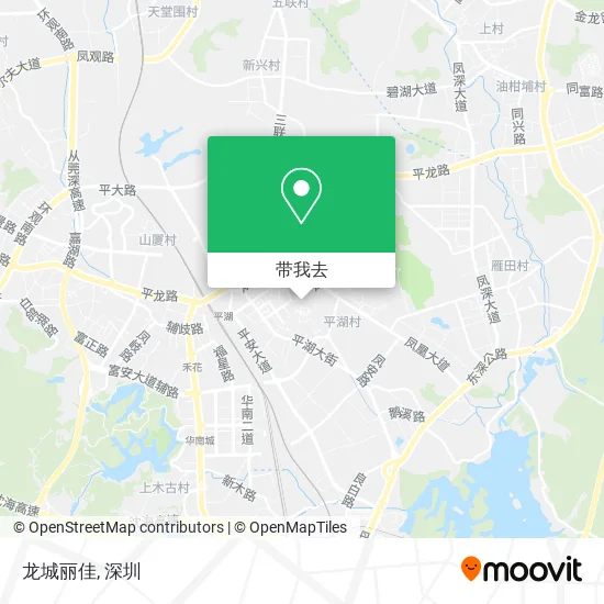龙城丽佳地图