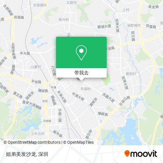 姐弟美发沙龙地图