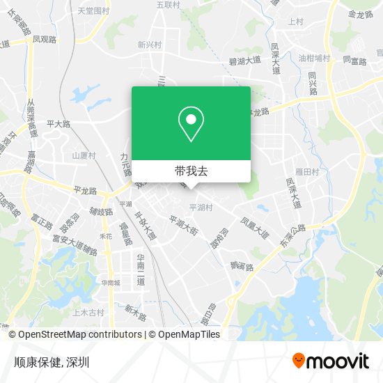 顺康保健地图