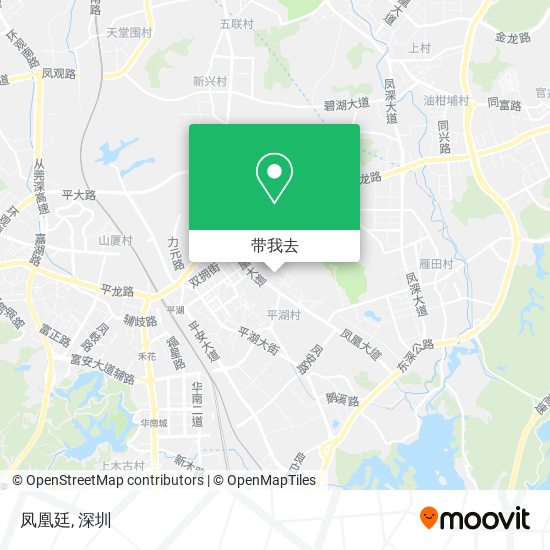 凤凰廷地图