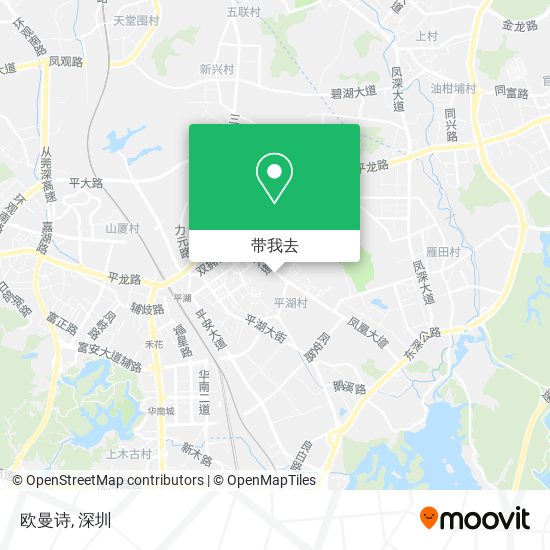 欧曼诗地图