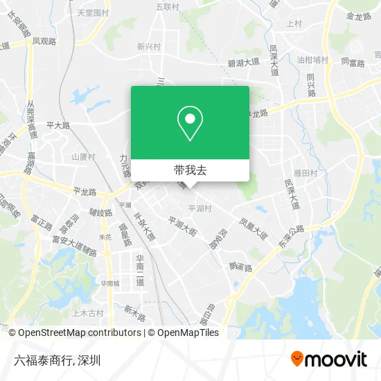 六福泰商行地图