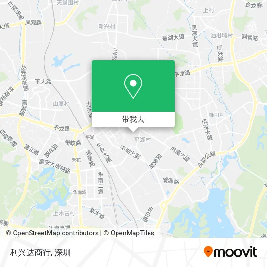 利兴达商行地图