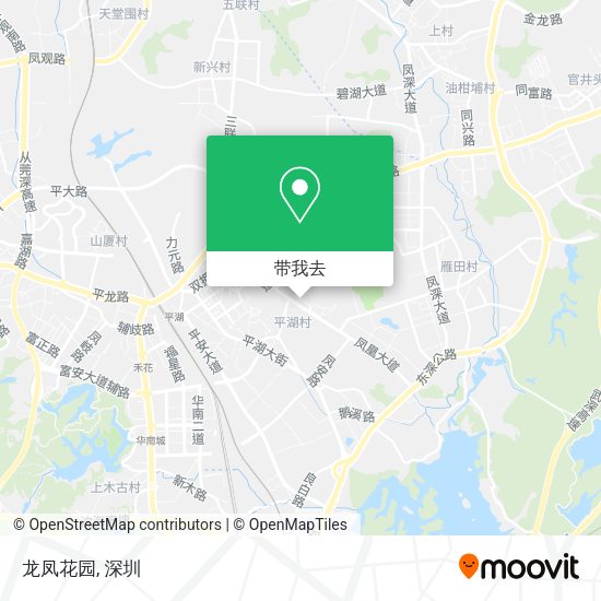 龙凤花园地图