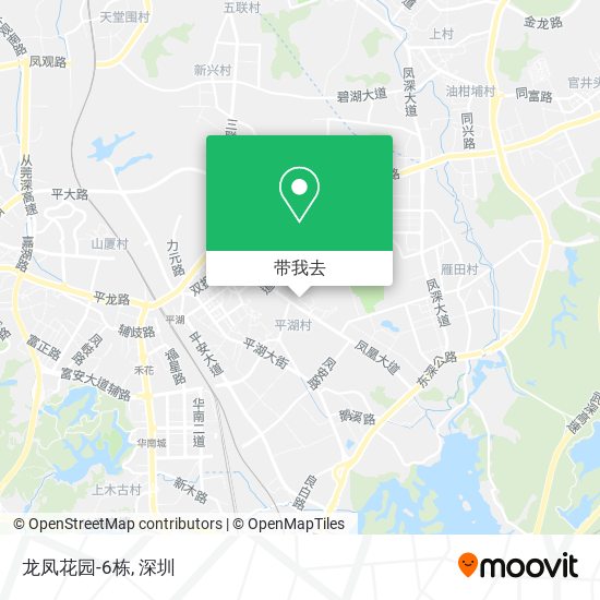 龙凤花园-6栋地图