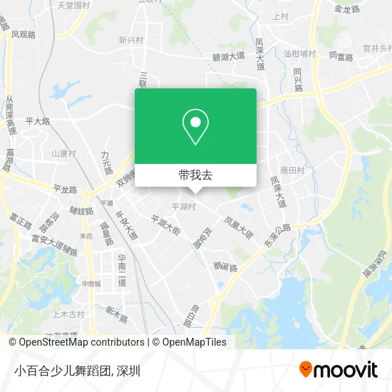 小百合少儿舞蹈团地图