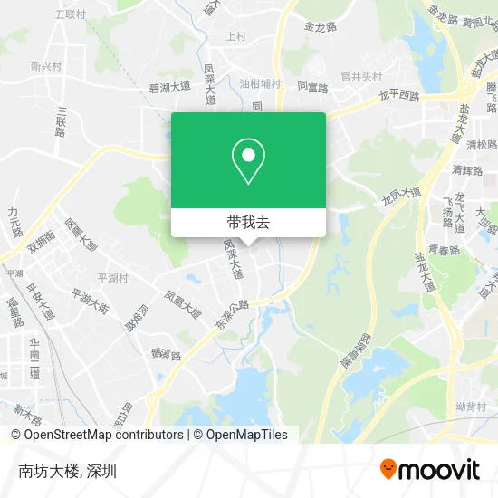 南坊大楼地图