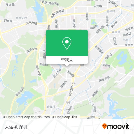 大运城地图