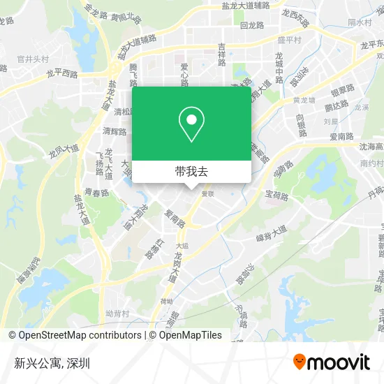 新兴公寓地图