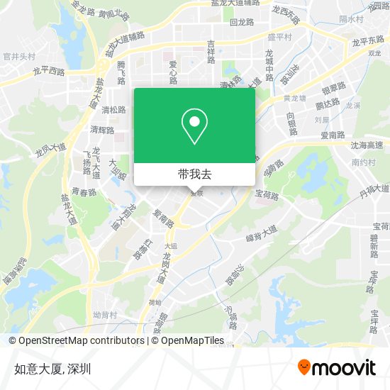 如意大厦地图