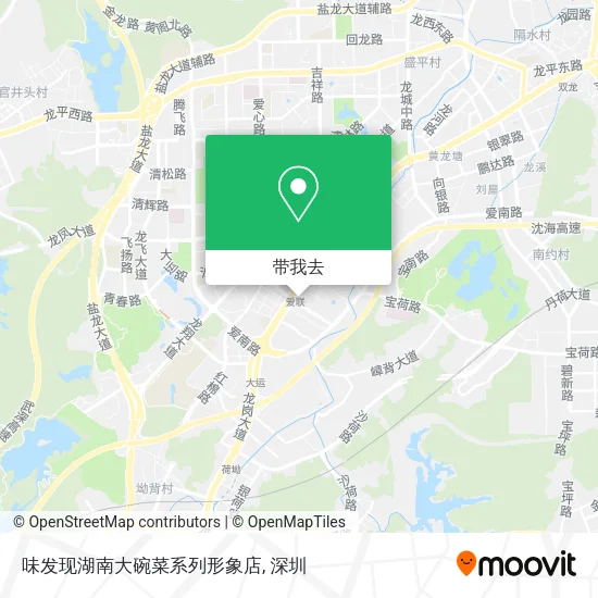 味发现湖南大碗菜系列形象店地图