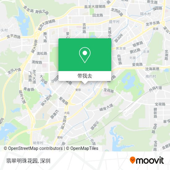 翡翠明珠花园地图