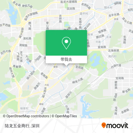 陆龙五金商行地图