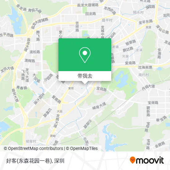 好客(东森花园一巷)地图