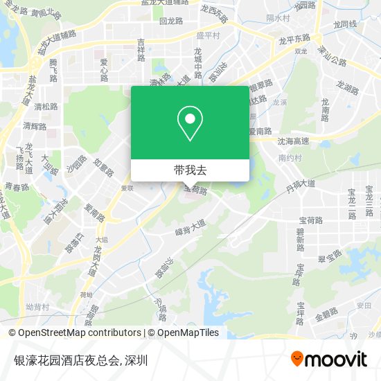 银濠花园酒店夜总会地图