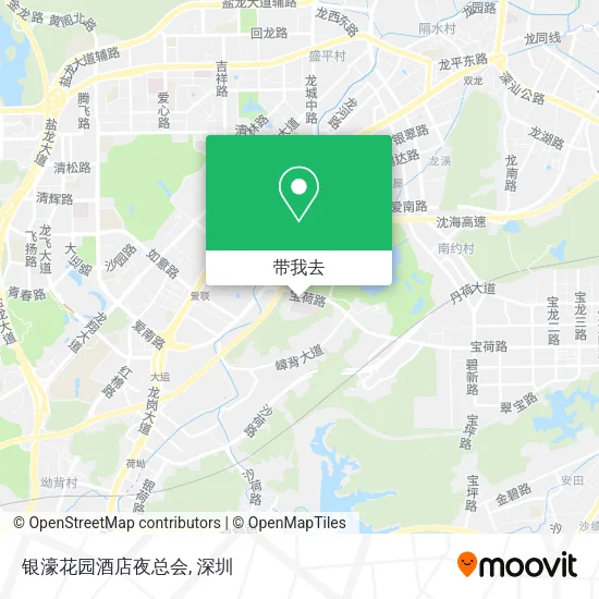 银濠花园酒店夜总会地图