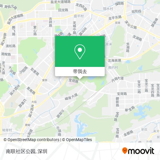 南联社区公园地图