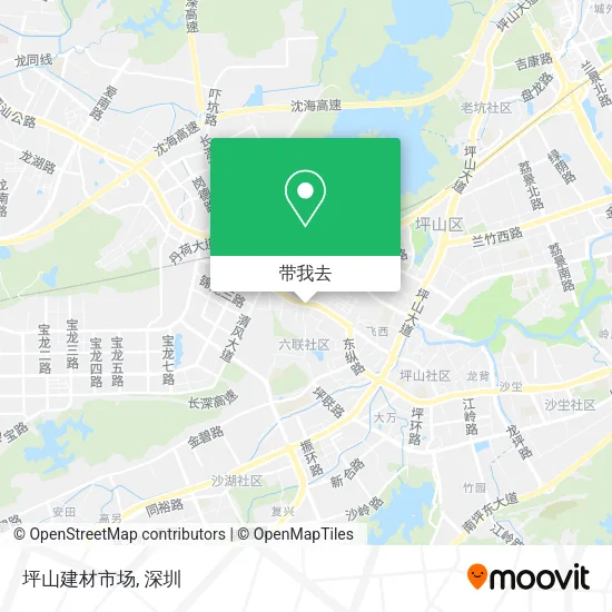 坪山建材市场地图