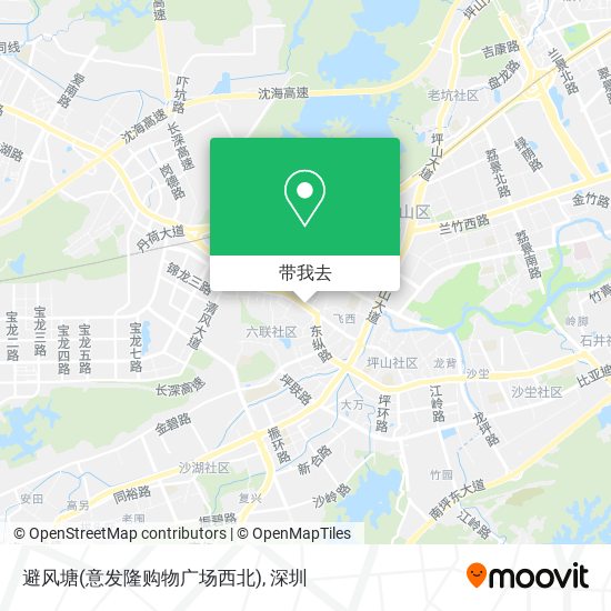 避风塘(意发隆购物广场西北)地图