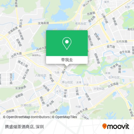 腾盛烟茶酒商店地图