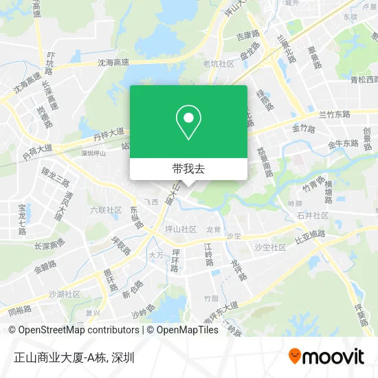 正山商业大厦-A栋地图